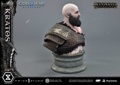 Real Elite Masterline God of War: Ragnarok Kratos Ultimate Bonus Version - Prime1Studio - Image 5