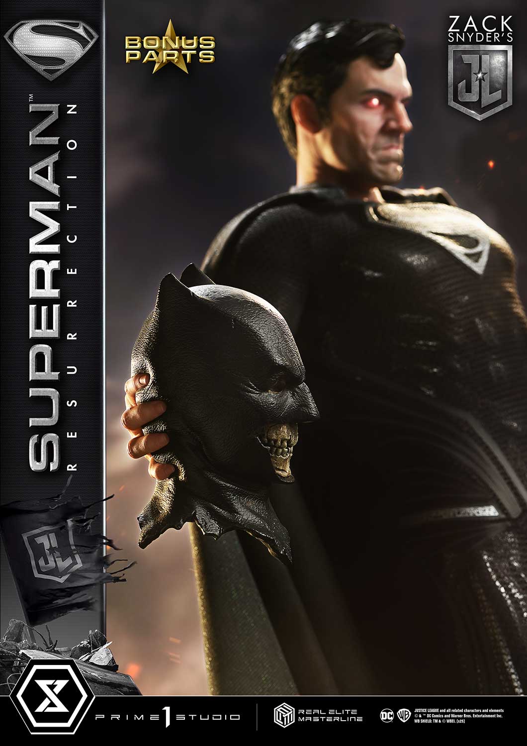 Real Elite Masterline Justice League (Film) Superman ‘’Resurrection’’ Zack Snyder’s Justice League Deluxe Bonus Version by Prime1Studio - Image 25