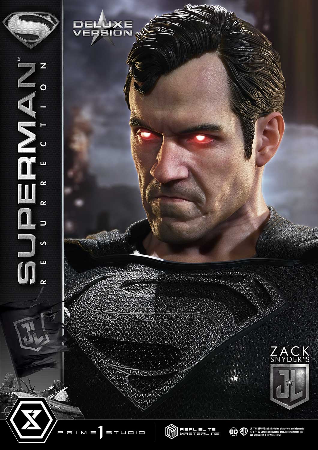 Real Elite Masterline Justice League (Film) Superman ‘’Resurrection’’ Zack Snyder’s Justice League Deluxe Bonus Version by Prime1Studio - Image 19