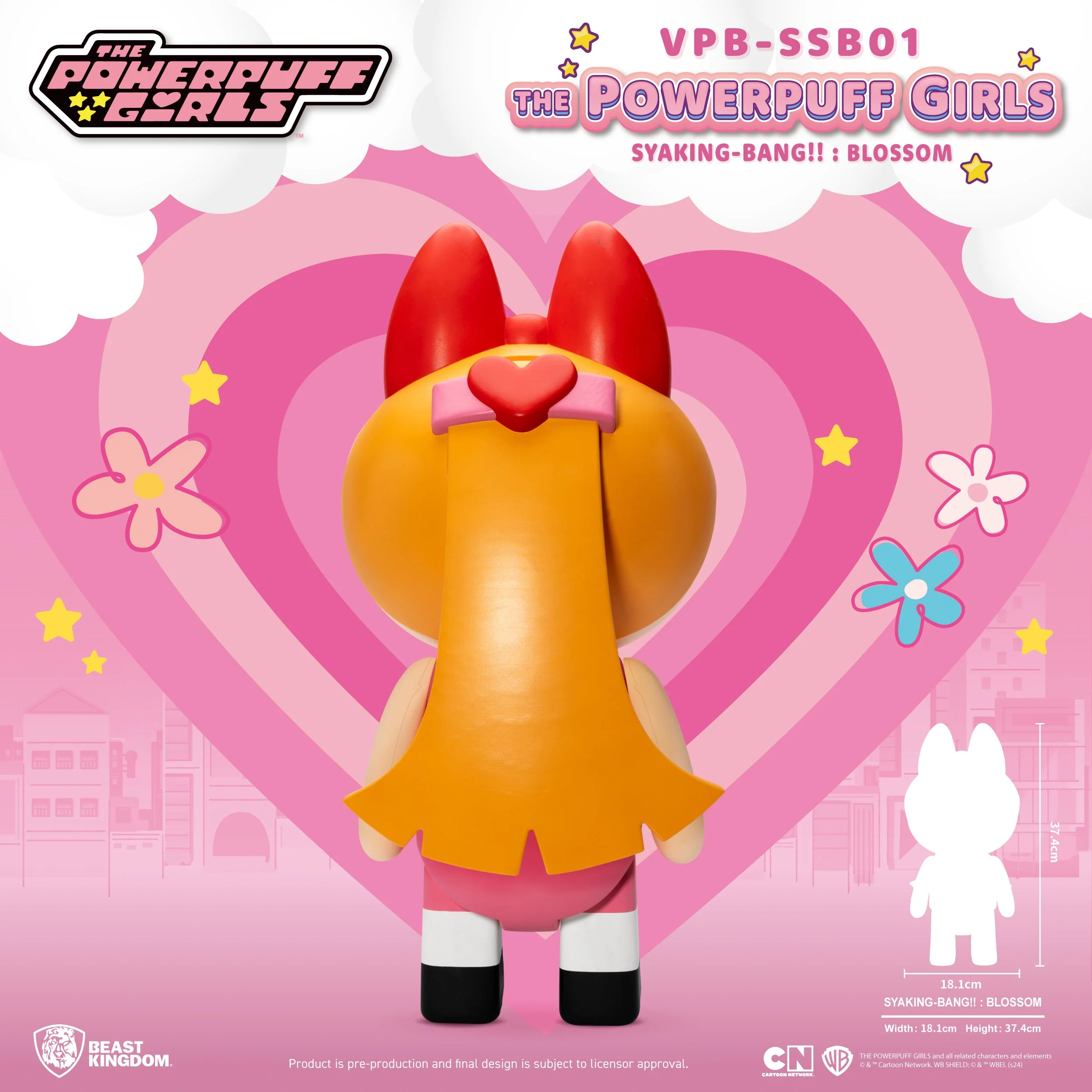 Beast Kingdom VPB-SSB01 The Powerpuff Girls SYAKING-BANG!! : Blossom - Image 7