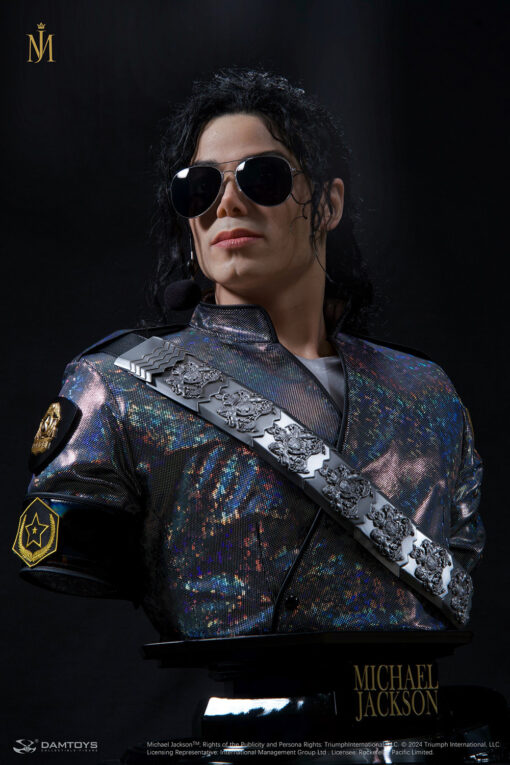 Michael Jackson (Dangerous Tour) Life-Size Bust - Damtoys - Image 16