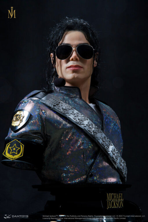 Michael Jackson (Dangerous Tour) Life-Size Bust - Damtoys - Image 17