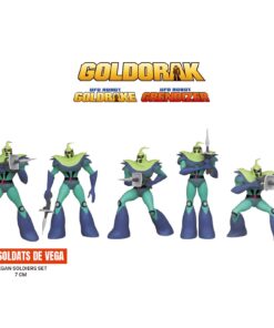 Vegan Soldiers Set ( UFO Robot Grendizer)  Plastoy