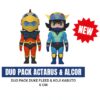 Duo Pack Duke Fleed & Koji Kabuto (UFO Robot Grendizer) - Plastoy