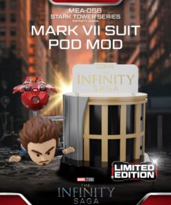 MEA-058 The Infinity Saga Stark Tower Series Tony Stark & Mark VII Suit Pod Mod