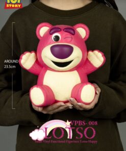 Alternative view of Toy Story Small Vinyl Piggy Bank: Lotso Happy Ver. - Beast Kingdom