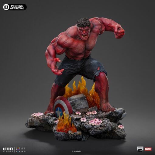 Statue Red Hulk - Brave New World - Art Scale 1/10 - Iron Studios - Image 4