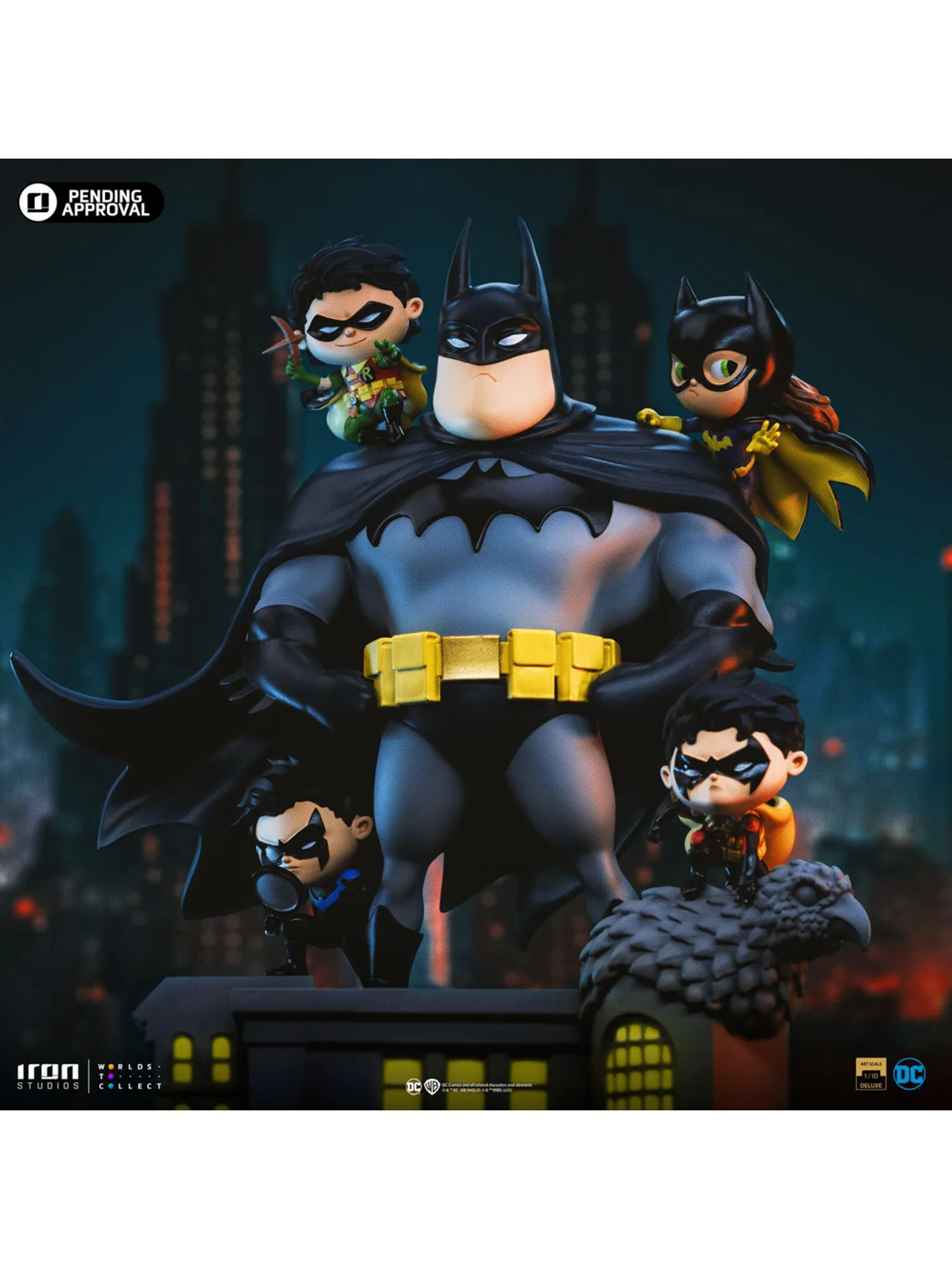 Statue Batman Family - DC Comics Icons Animated - Iron Studios - Image 13