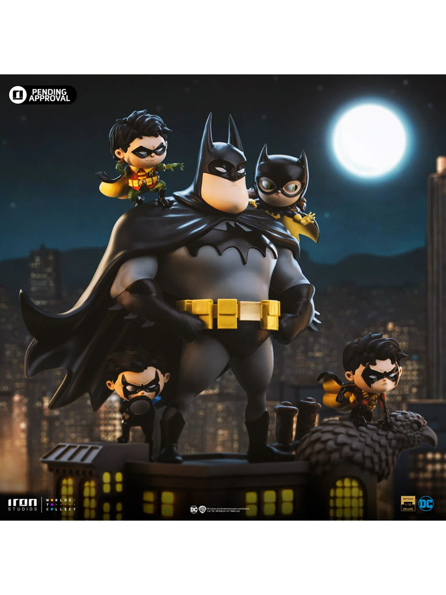 Statue Batman Family - DC Comics Icons Animated - Iron Studios - Image 12