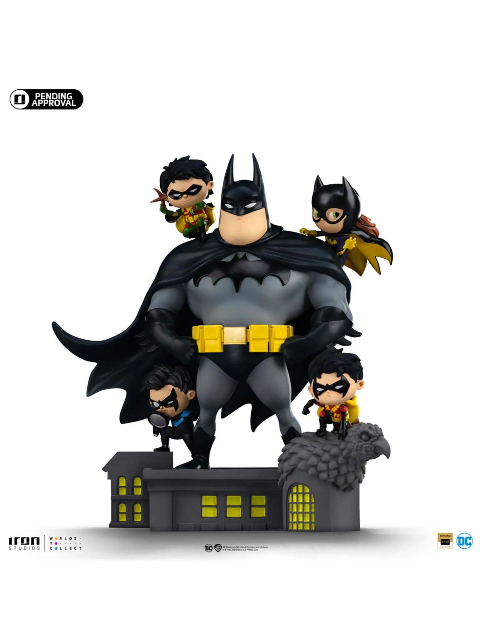 Statue Batman Family - DC Comics Icons Animated - Iron Studios - Image 11