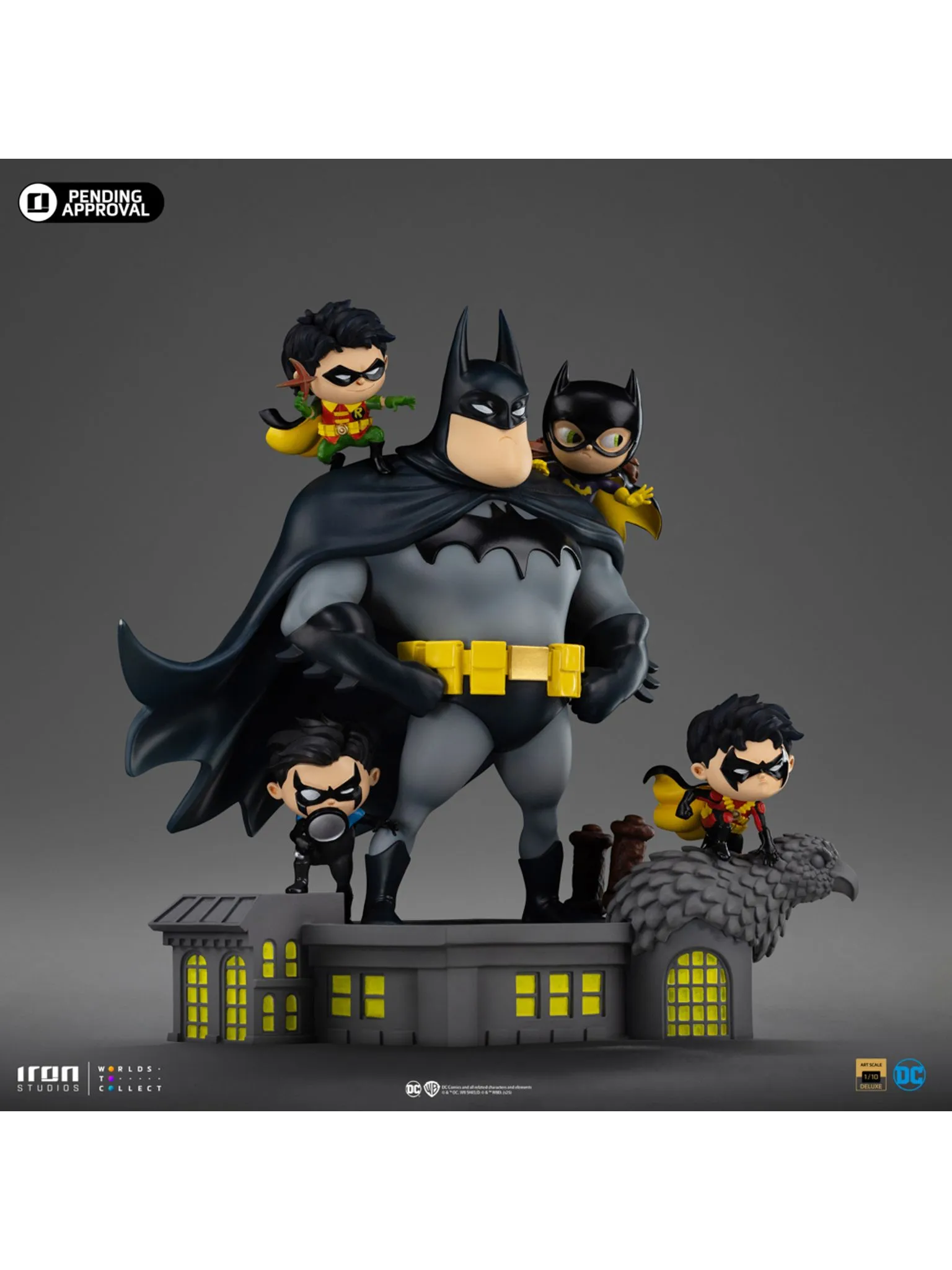 Statue Batman Family - DC Comics Icons Animated - Iron Studios - Image 8