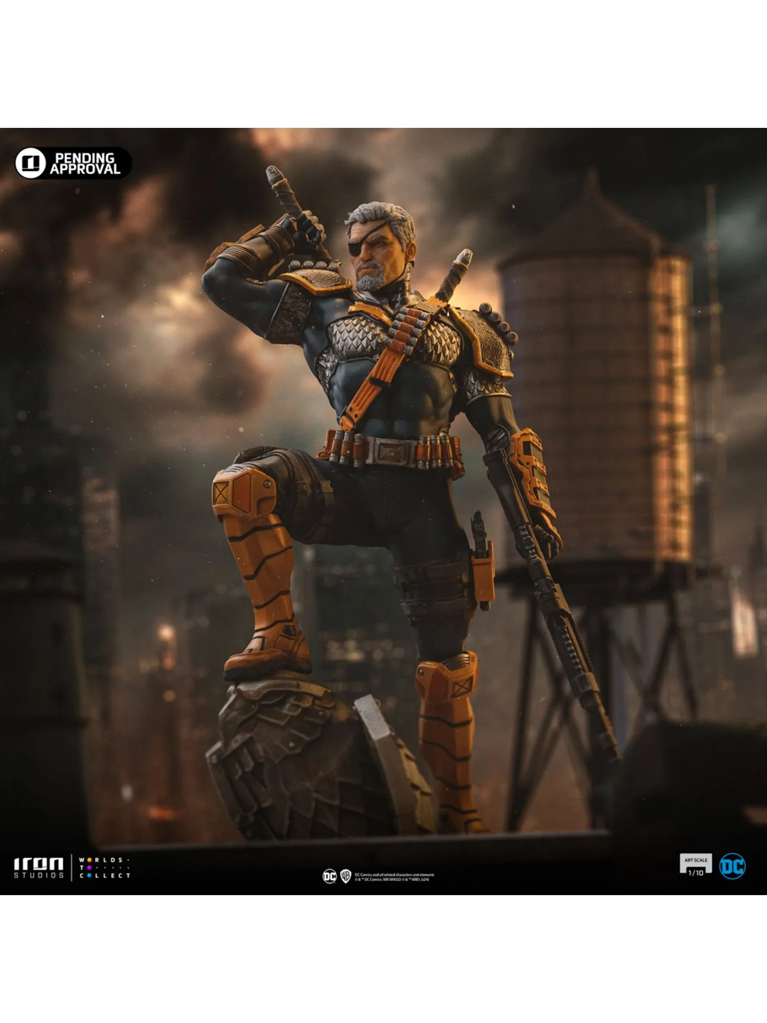 Statue Deathstroke - DC Comics Series 9 - Art Scale 1/10 - Iron Studios - Image 15