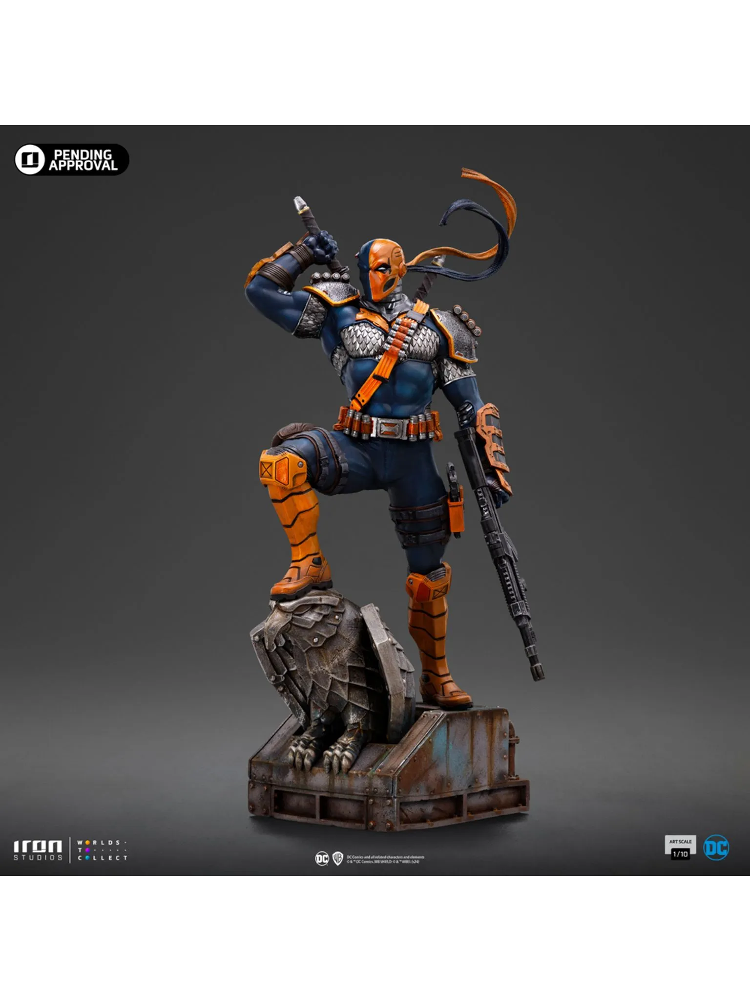 Statue Deathstroke - DC Comics Series 9 - Art Scale 1/10 - Iron Studios - Image 10
