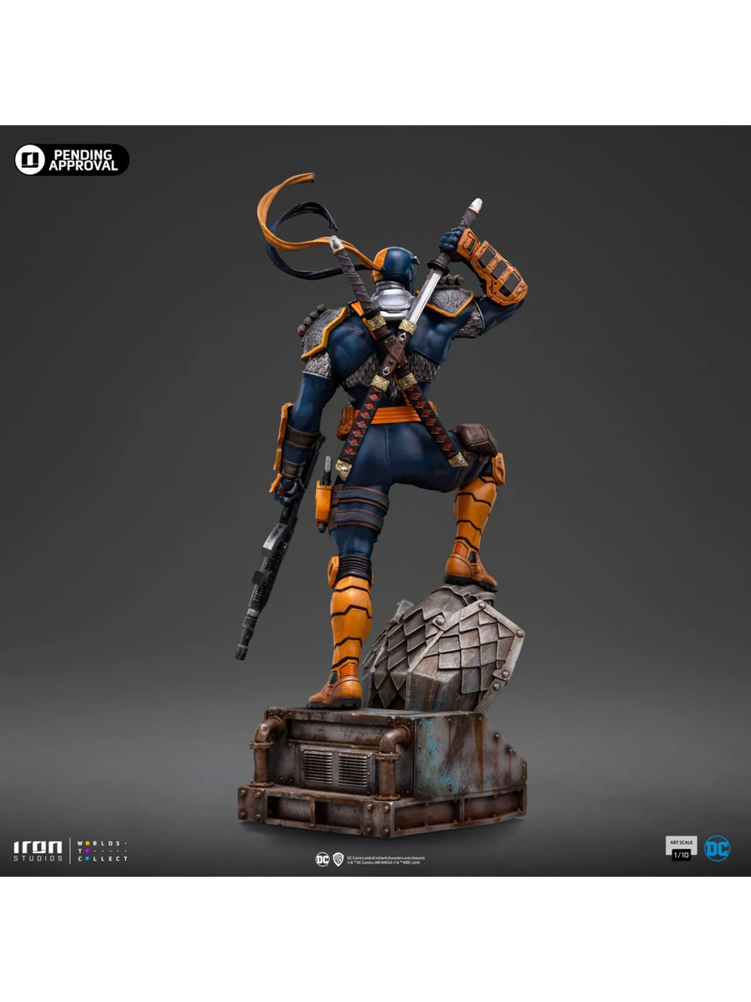 Statue Deathstroke - DC Comics Series 9 - Art Scale 1/10 - Iron Studios - Image 8