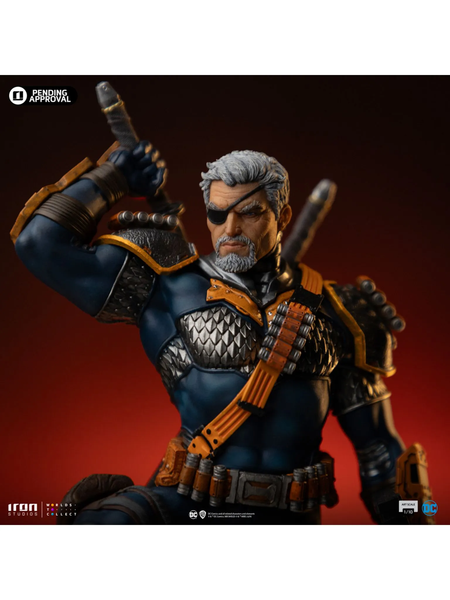Statue Deathstroke - DC Comics Series 9 - Art Scale 1/10 - Iron Studios - Image 6