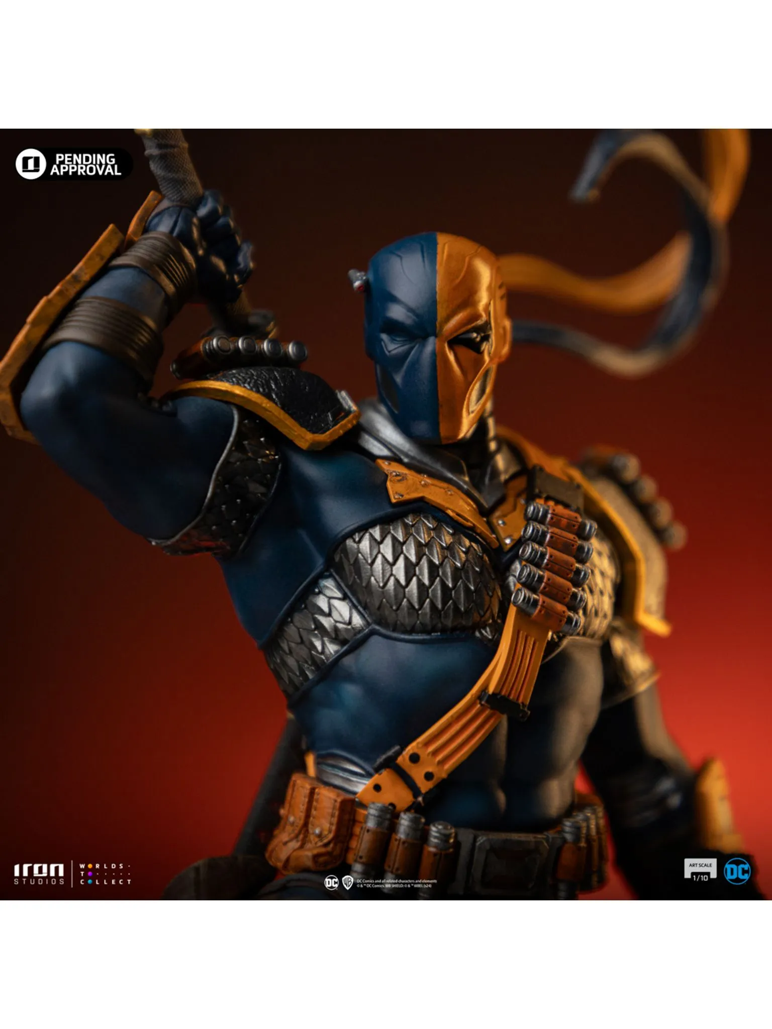 Statue Deathstroke - DC Comics Series 9 - Art Scale 1/10 - Iron Studios - Image 4