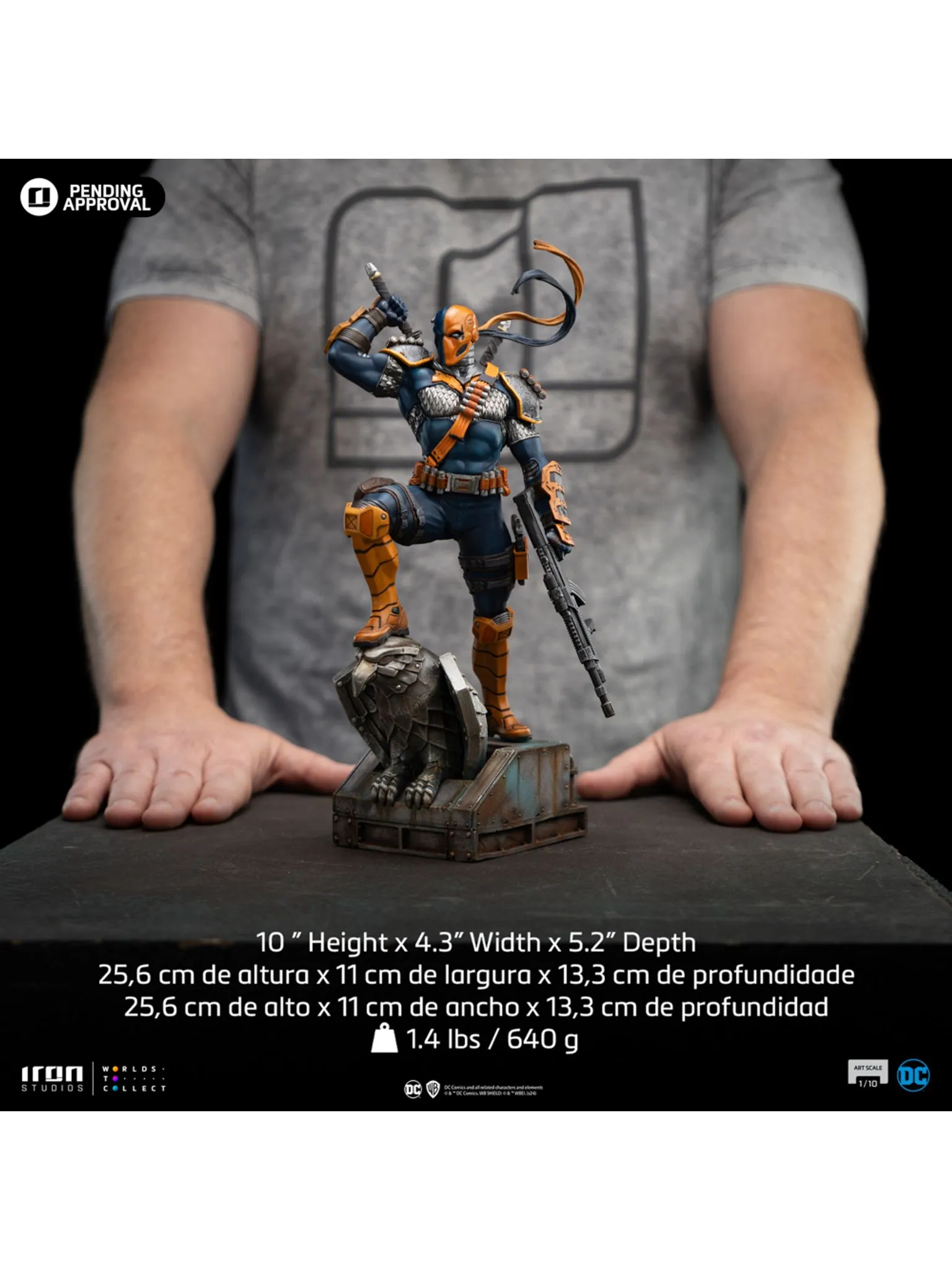 Statue Deathstroke - DC Comics Series 9 - Art Scale 1/10 - Iron Studios - Image 2