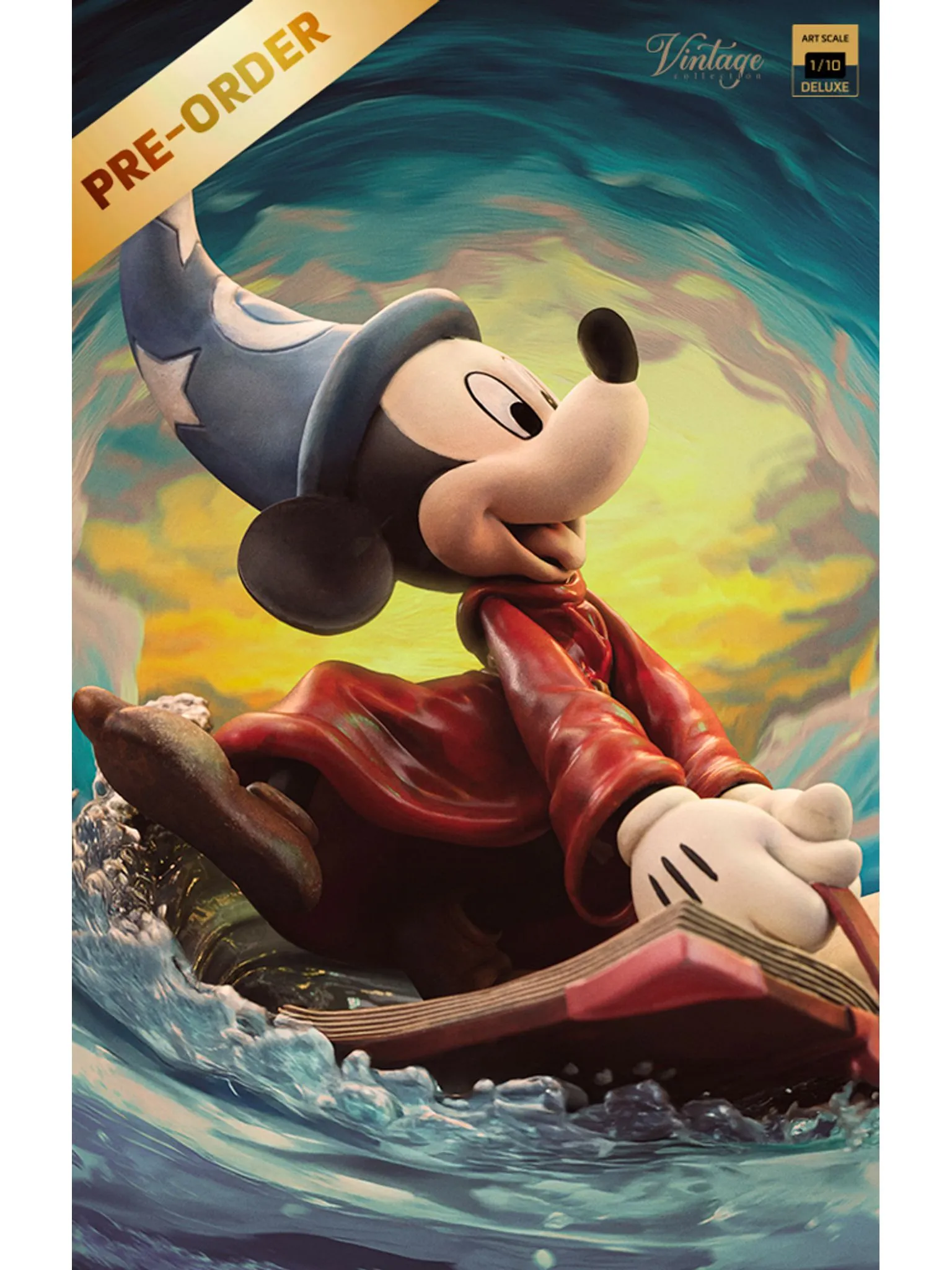 Statue Sorcerer Mickey - Disney Classics - Vintage Collection - Iron Studios - Image 13