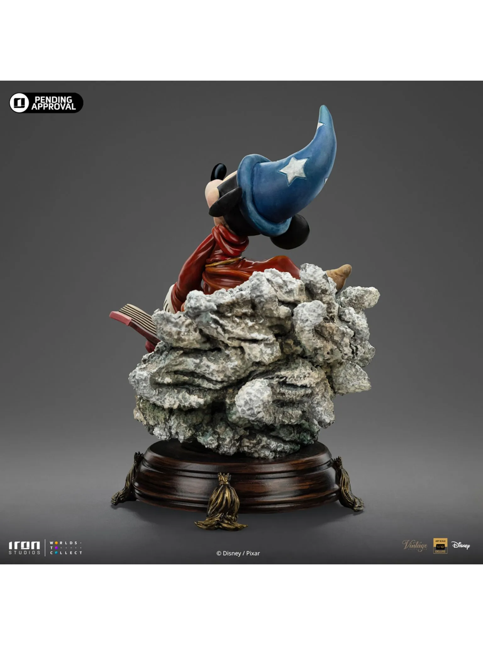 Statue Sorcerer Mickey - Disney Classics - Vintage Collection - Iron Studios - Image 9