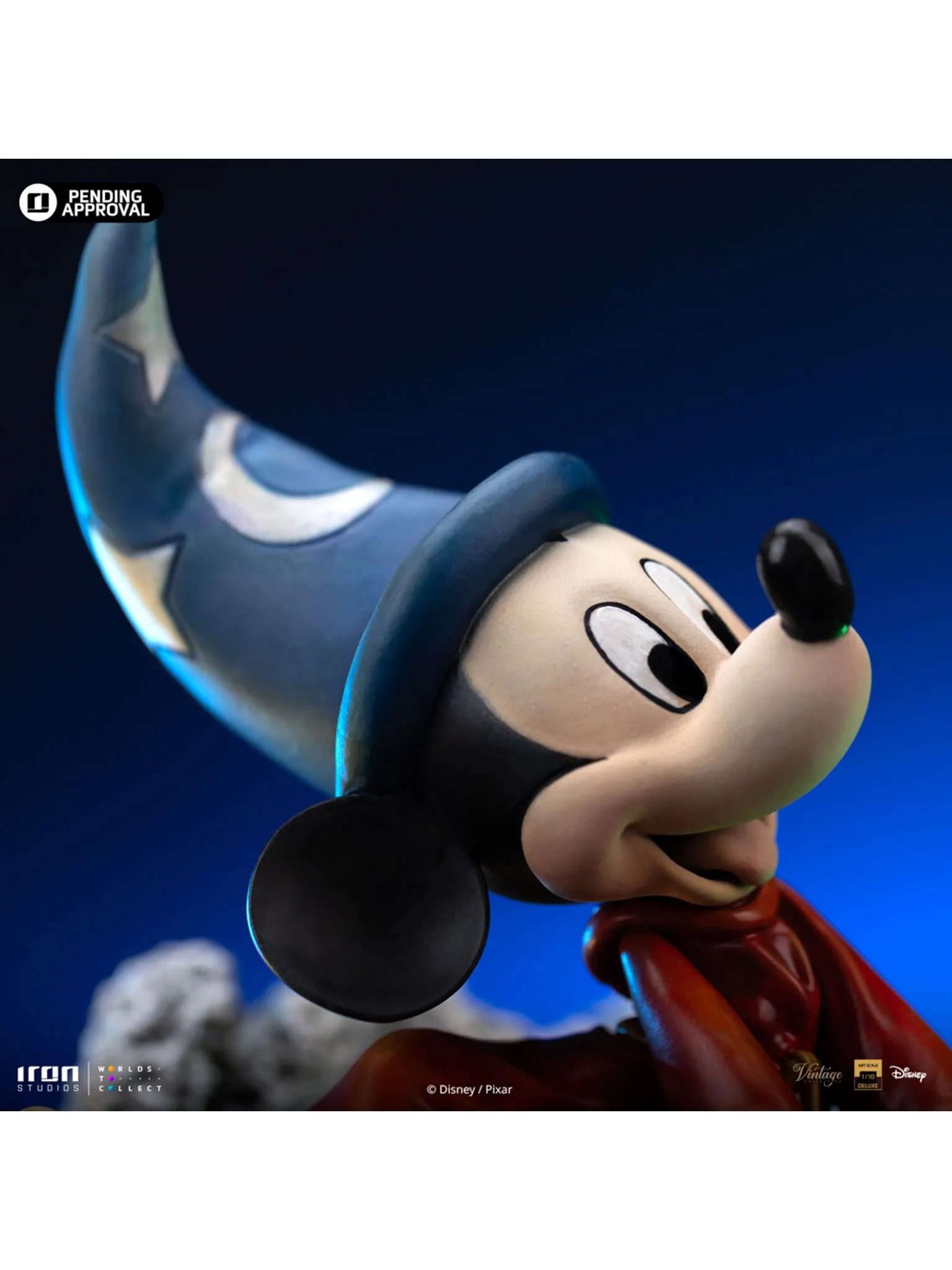 Statue Sorcerer Mickey - Disney Classics - Vintage Collection - Iron Studios - Image 7