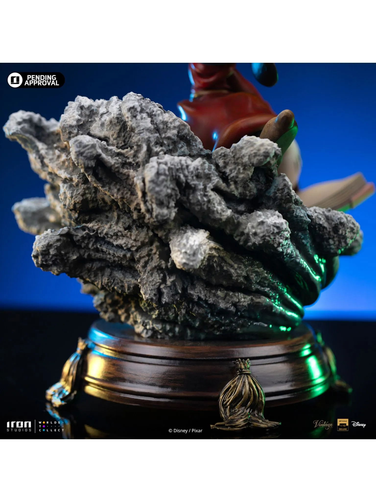Statue Sorcerer Mickey - Disney Classics - Vintage Collection - Iron Studios - Image 5