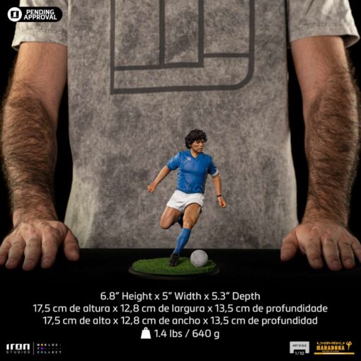 Diego Armando Maradona 1/10 Statue - EXCLUSIVE statue by Iron Studios - Image 10
