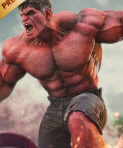 Statue Red Hulk - Brave New World - Art Scale 1/10 - Iron Studios - Image 15