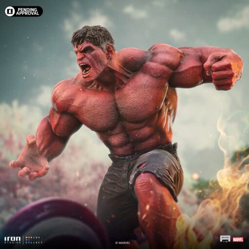 Statue Red Hulk - Brave New World - Art Scale 1/10 - Iron Studios - Image 16