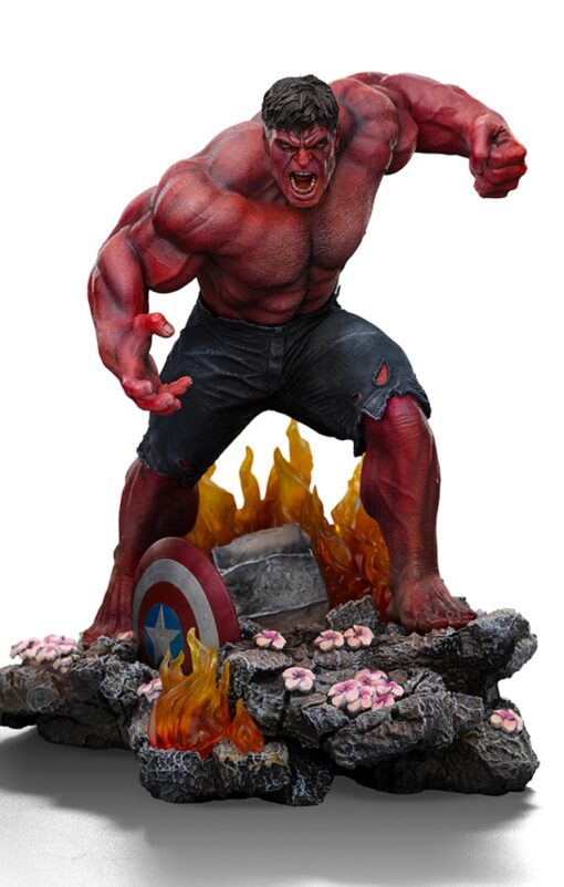 Statue Red Hulk - Brave New World - Art Scale 1/10 - Iron Studios - Image 17