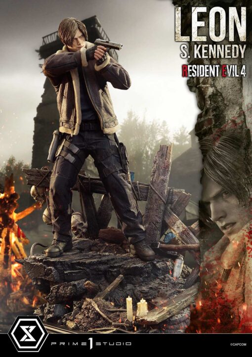 Ultimate Premium Masterline Resident Evil 4 Leon S. Kennedy Bonus Version - Prime1Studio - Image 3