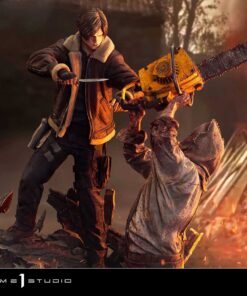 Alternative view of Ultimate Premium Masterline Resident Evil 4 Leon S. Kennedy versus Chainsaw Villager Bonus Version - Prime1Studio