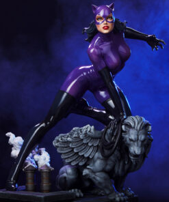 Catwoman (Purple Edition) Quarter Scale Maquette - Tweeterhead - Image 16