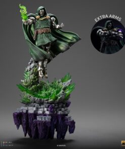 Statue Doctor Doom Deluxe - Infinity Gauntlet Diorama - Art Scale 1/10 - Iron Studios - Image 11