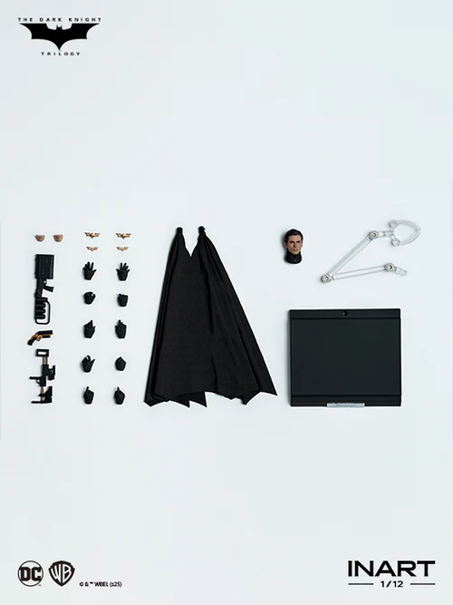 INART-Batman (The Dark Knight Rises) 1/12 Collectible Figure Deluxe Version - Image 3
