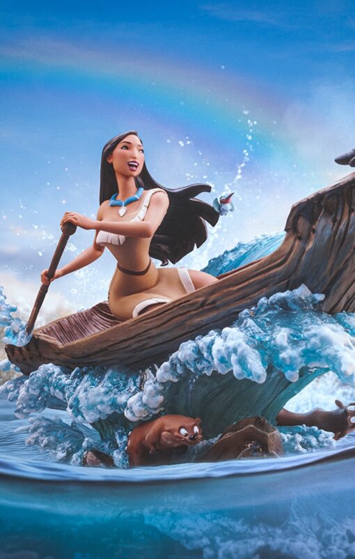 Pocahontas Deluxe 1:10 Scale Statue by Iron Studios - Image 6