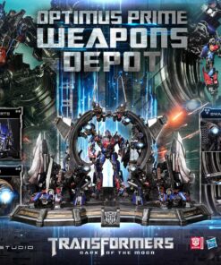 Museum Masterline Transformers: Dark of the Moon (Film) Optimus Prime Weapons Depot Bonus Version Prime1Studio - Image 37