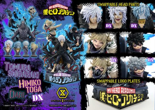 Ultimate Premium Masterline My Hero cademia Tomura Shigaraki, Dabi, Himiko Toga Deluxe Version - Prime1Studio - Image 25