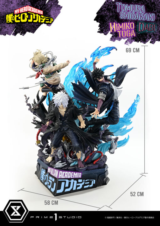 Ultimate Premium Masterline My Hero cademia Tomura Shigaraki, Dabi, Himiko Toga Deluxe Version - Prime1Studio - Image 23