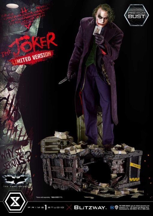 The Dark Knight (Film) The Joker Limited Version - Prime1Studio - Image 14