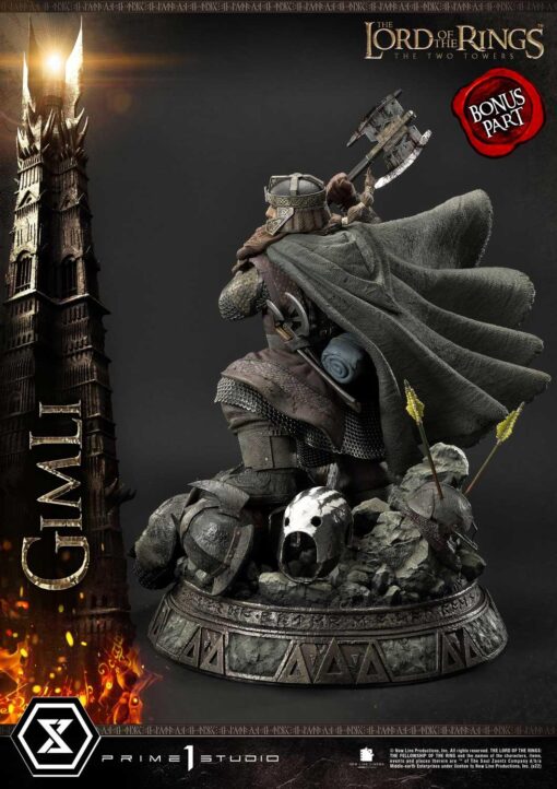 The Lord of the Rings: The Two Towers (Film) Gimli Bonus Version - Prime1Studio - Image 9