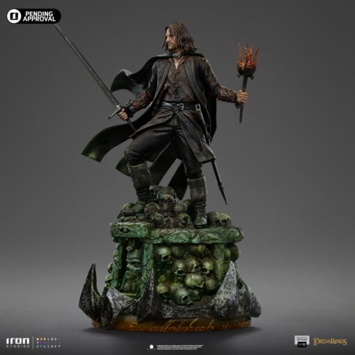 Statue Aragorn Unleashed - The Lord of the Rings - Art Scale 1/10 - Iron Studios - Image 5