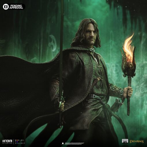 Statue Aragorn Unleashed - The Lord of the Rings - Art Scale 1/10 - Iron Studios - Image 14