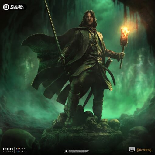 Statue Aragorn Unleashed - The Lord of the Rings - Art Scale 1/10 - Iron Studios - Image 15