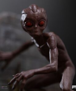 Statue ET Varginha - I Want to Believe - Art Scale 1/10 - Iron Studios - Image 8