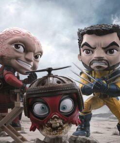 Statue Deadpool, Wolverine and Headpool (Unmasked) - Deadpool & Wolverine - Minico - Iron Studios - Image 16
