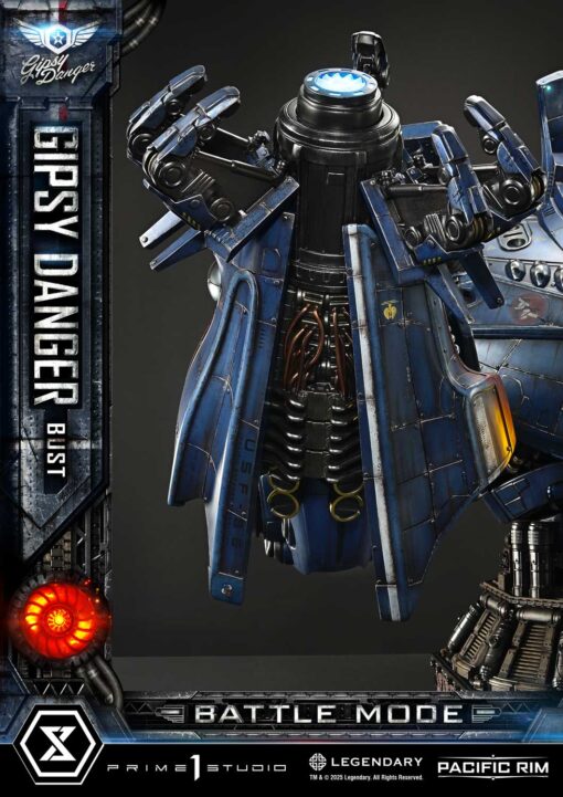 Life Size Bust Pacific Rim (Film) Gipsy Danger Battle Mode - Prime1Studio - Image 11