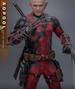 Alternative view of Deadpool (Battling Version) Sixth Scale Figure - Deadpool & Wolverine - Marvel (Hot Toys)