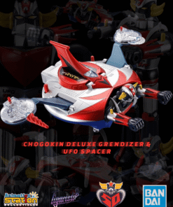 Chogokin DELUXE Grendizer & UFO Spazer "UFO Robot Grendizer"By Bandai Spirit