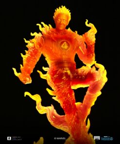 Statue Human Torch - The Fantastic Four: First Steps - Art Scale 1/10 - Iron Studios - Image 3