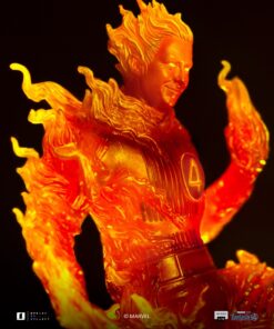 Statue Human Torch - The Fantastic Four: First Steps - Art Scale 1/10 - Iron Studios - Image 5